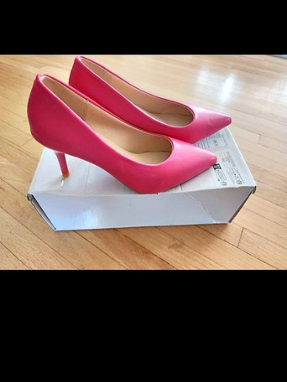 Pink Pointed-Toe Heels New In Box - Picture 2 of 4